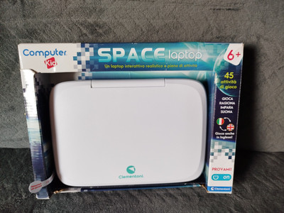 CLEMENTONI 16426 Computer Kid Space Laptop Pädagogisch iTALIENISCH