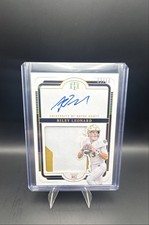 2025 National Treasures Collegiate - Riley Leonard #127 Gold /10 (AU, MEM, RC)