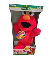 Vintage Sesame Street Tickle Me Elmo Talking Interactive Plush 1996 TYCO NEW HTF