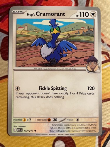 Start Deck 100 Battle Collection #624/742 Hop's Cramorant