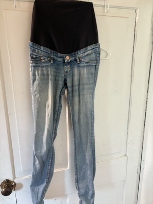 Size 6 Maternity Jeans.  Mama Skinny High Rib