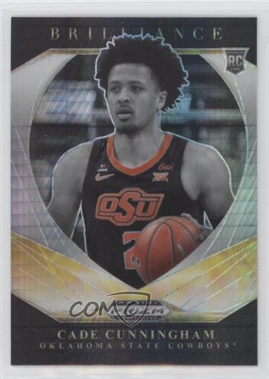 2021 Panini Prizm Draft Picks Brilliance Hyper Cade Cunningham #1 Rookie RC s1i