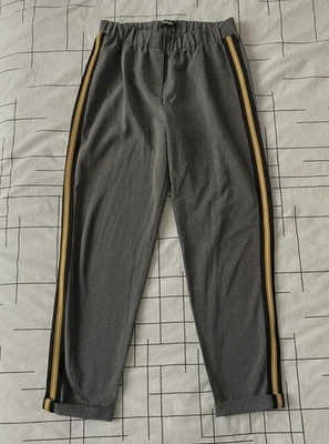 Pantalon femme fluide gris JENNYFER Taille S (36) - Photo 1/4