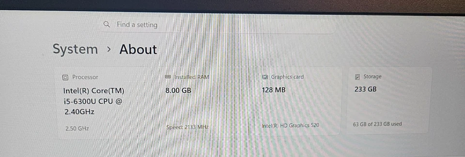 Dell Latitude E5570 · i5-6300U · 8GB · 256GB, photo 2 of 5