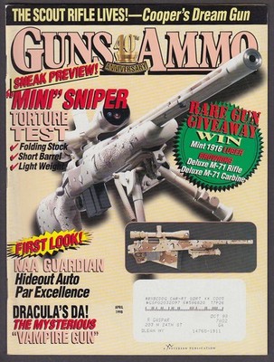 GUNS & AMMO Robar QR2-F Steyr Scout NAA Guardian Colt Detective Special 4 1998