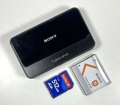 Sony Cyber-Shot DSC-T110 16.1 MP 4x Digital Camera Black Accessoires | Tested