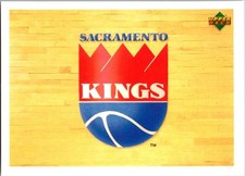 1991-92 Upper Deck International Italian Team Logo: Sacramento Kings