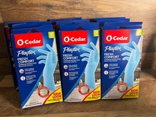 O-Cedar Playtex Fresh Comfort Latex Reusable Gloves Case of 12 Pairs
