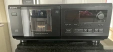VTG SONY CDP-CX53 50+1 DISC CD STORAGE PLAYER CHANGER CAROUSEL (NO REMOTE)