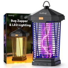 LED Bug Zapper Outdoor and Lighting, 10 Years Lifespan, IPX4 Waterproof, 3800...