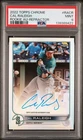 2022 TOPPS CHROME RC AUTO REFRACTOR #RACR CAL RALEIGH 348/499 PSA 9 AUTO