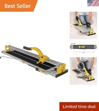 Durable 35" Tile Cutter for Professional-Grade Results – No Batteries Required