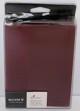 Genuine Sony PRSA-SC10 Standard eBook Reader Digital Pocket Cover Red New