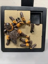 Vintage 3D Spider slide puzzle made by the DaMert Company in 1993