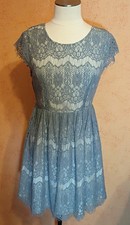 Illusion Lace Mini Dress Small Forever 21