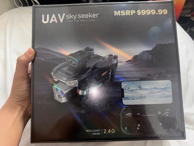 UAV Skyseeker Four-Axis Drone. MSRP $999.99 New In Box