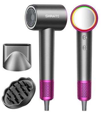 Professional High Speed Ionic Hair Dryer | Ultra-Fast Drying | 500 Million Ne...