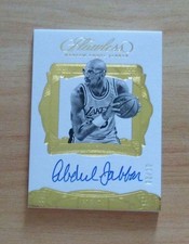 Kareem Abdul-Jabbar 16/17 Flawless Greats Auto Limited 2/10 Basketball Card