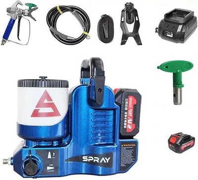 For Makita Airless Paint Sprayer for Wall Paints Varnishes 18-21V With Battery