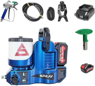 #ad For Makita Airless Paint Sprayer for Wall Paints Varnishes 18 21V With Battery $187.99
