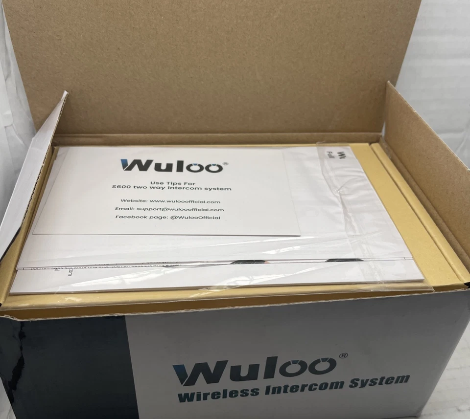 Wuloo S600-P2 Wireless Intercoms System - Black (2 Pack) - Image 2 of 2