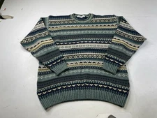St Michael Marks & Spencer Vintage Men's Sweater Medium 3D Textured Biggie Cosby