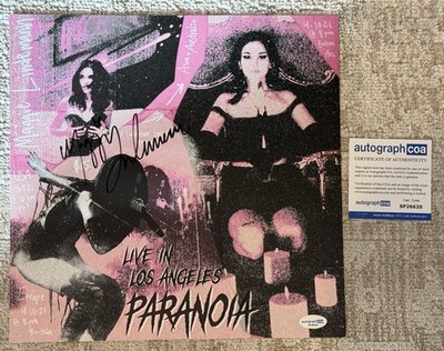MAGGIE LINDEMANN SIGNED PARANOIA 12x12 PHOTO - ACOA COA
