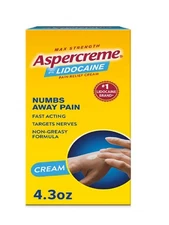 with Lidocaine Maximum Strength Pain Relief Cream, 4.3 Oz