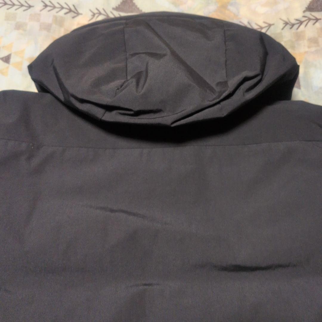 Schott 2TONE DOWN JACKET Coat Polyester Black Log… - image 6