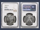 1878 S Morgan Silver Dollar NGC Au 58