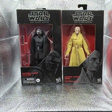 Hasbro Star Wars The Black Series Supreme Leader Kylo Ren & Snoke Action Figures