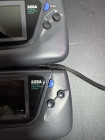 x2 SEGA GAMEGEAR CONSOLES | 9 GAMES | CARRYING CASE | FAST SHIPPING **UNTESTED**
