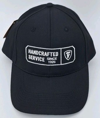 Firestone Handcraft Since 1926 Black Strapback Hat Cap NWT NOS