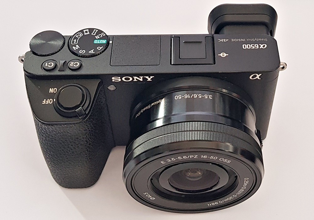 Sony Alpha A6500 24.2MP Digital Camera - Black (Kit with 16-50mm