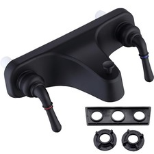 Tub/Shower Faucet 8" with Diverter for RV/Mobile Travel Home, Economical Two ...