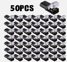 2 Pin Waterproof Electrical Connector Car Automotive Wire Plug Terminal LOT
