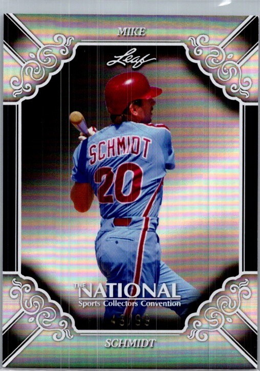 Mike Schmidt 2026 Leaf National NSCC Exclusive Silver /99