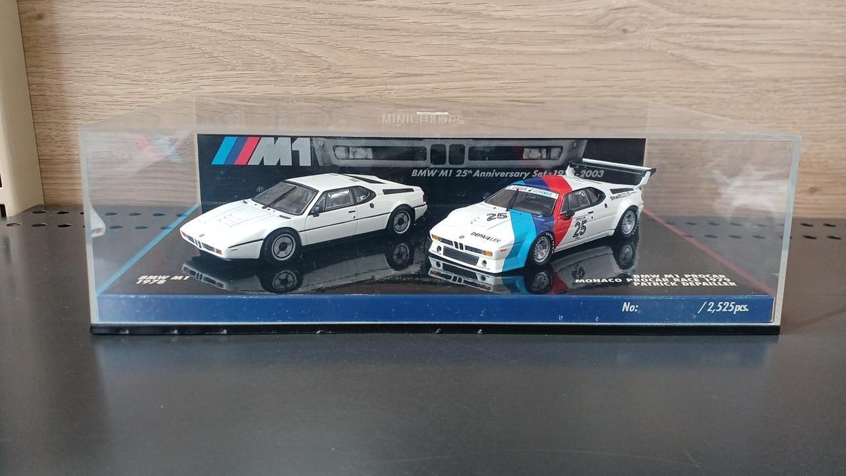 ミニカー 1/43 BMW M1 collector's model. MINICHAMPS 1/43 BMW M1 1978-2003 25th Anniversary Set | eBay