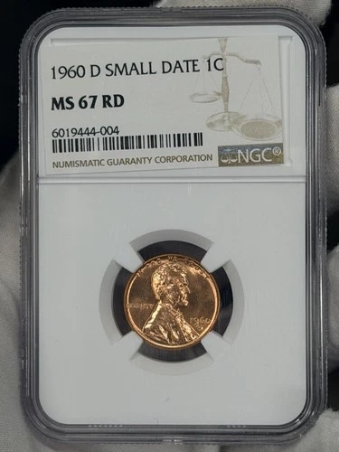 1960-D Lincoln Memorial Cent — photo from another recent sale