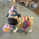 Westland Gifts Pugnacious Pug-nacious  Party Pug — Rare Retired