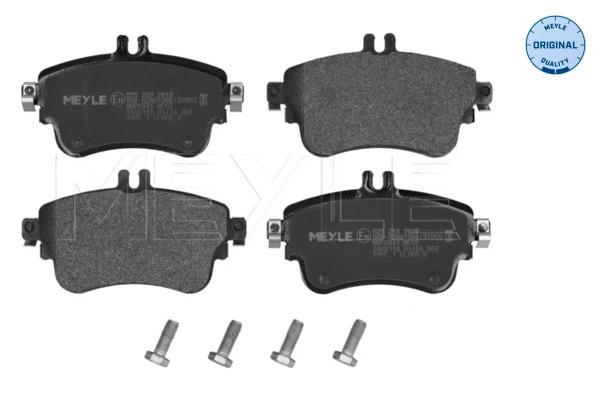 Plaquettes de frein Meyle pour frein à disque céramique composite et acier OE 000 420 2