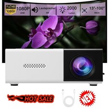 Mini Projector Portable HD LED Home Theatre TV Smart Home Android Control Cinema
