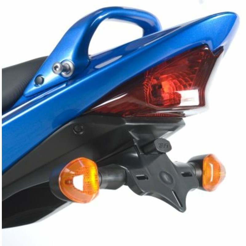 Support de plaque R&G Racing Suzuki pour remplacer la bavette plastique d'origine