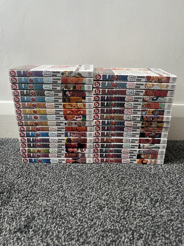 Slam Dunk Manga Complete Set Vol. 1–31 English Viz Media Basketball Series