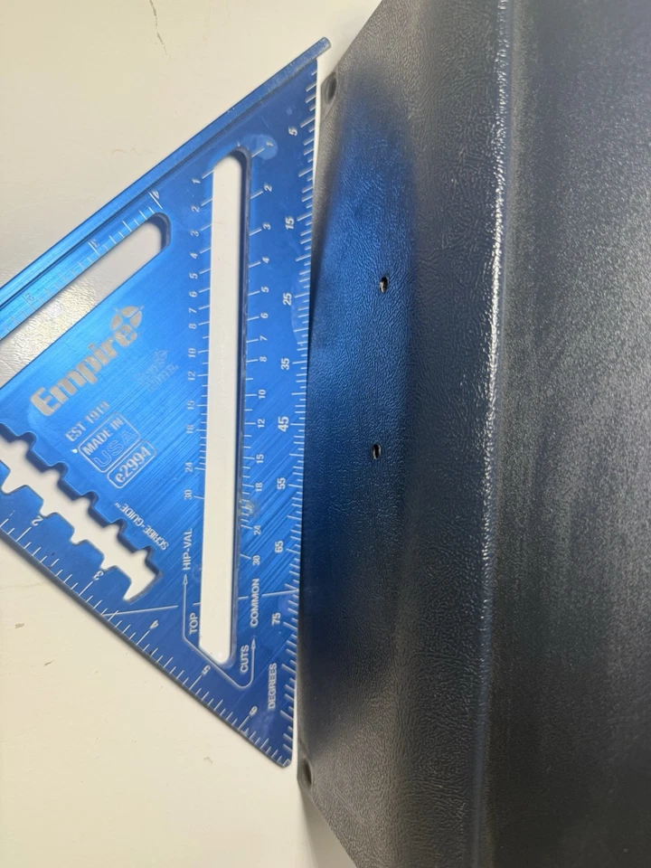 Cubierta de columna de dirección reforzada por rodilla para camioneta Chevy GMC C/K 1988-1994 AZUL *Defectuosa* Foto 3 de 4