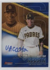 2021 Bowman's Best of Blue Refractor 30/150 Victor Acosta #B21-VA Auto 1j8z