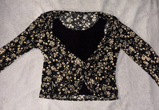 Briggs New York Shirt, Women's Petite Large - Made in USA, Long Sleeve Blouse