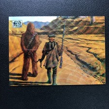 2024 Topps Chrome Star Wars Galaxy Han Solo's Rescue Wave Refractor /99