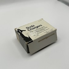 Shelton-Ware Soda Chargers 10 Cartridges Natural C02 for Soda Syphons