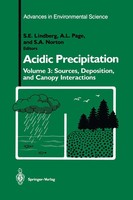 S. E. Lindberg (U. A.) | Acidic Precipitation | Buch | Englisch (1989) | Xiv